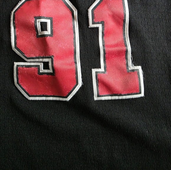 Mitchell & Ness Dennis Rodman Jersey Patch - Picture 7 of 11